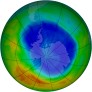 Antarctic Ozone 2012-09-09
